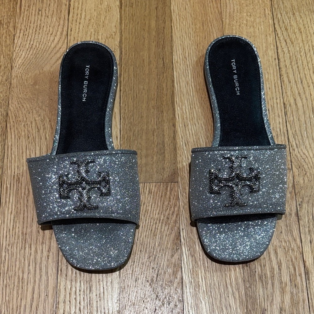 TORY BURCH Eleanor sparkle sandals
